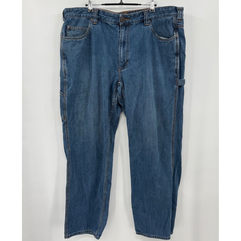 Ridgecut Toughwear Mens Blue Denim Carpenter Jeans Size 42x30